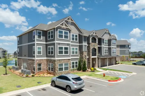 Outside View of Apartments