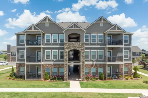 Outside View of Apartments