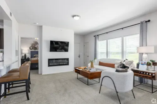 Furnished Living Room