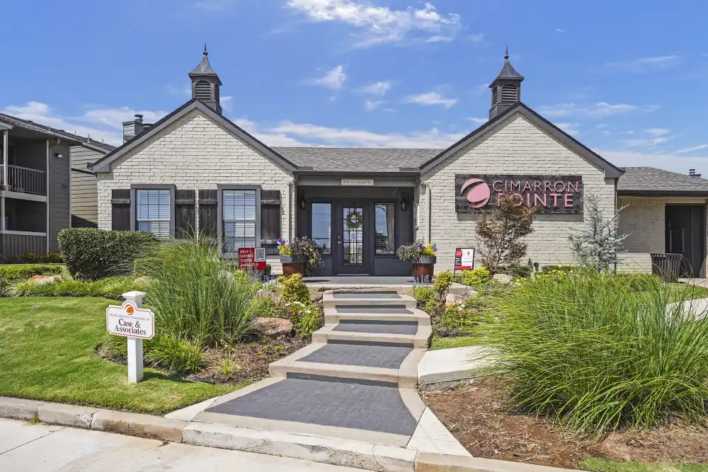 Cimarron Apartments Entrance